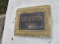 Ruby Lee Sutton 
