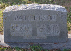 Martha Ann <I>Loftin</I> Patterson 