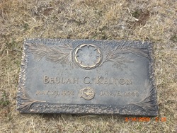 Beulah Cordelia <I>McNatt</I> Kelton 