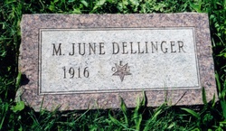 Mary June <I>Rosenkranz</I> Dellinger 