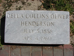 Della Collins <I>Oliver</I> Henderson 