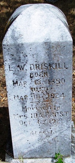 Lawrence Washington Driskill 