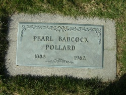 Pearl Elmira <I>York</I> Babcock Pollard 