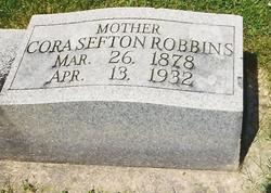 Cora <I>Sefton</I> Robbins 