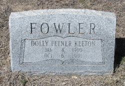Dolly <I>Fowler</I> Keeton 