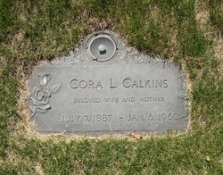 Cora Luella <I>Overturf</I> Calkins 