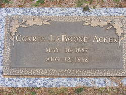 Corrie Hazeltine <I>LaBoone</I> Acker 
