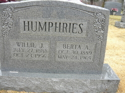Berta Alice <I>Leathers</I> Humphries 