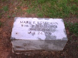 Mary E <I>Esselman</I> Spence 