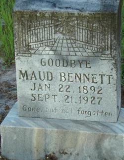 Maud <I>Wingate</I> Bennett 