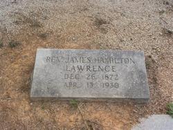 Rev James Hamilton Lawrence 