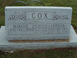 Marian <I>Shawver</I> Cox 