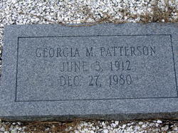 Georgia M Patterson 