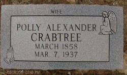 Gertie “Polly” <I>Alexander</I> Crabtree 