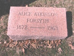Alice <I>Atkinson</I> Forsyth 