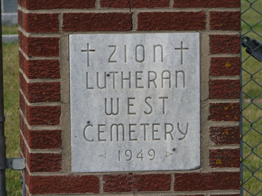 Zion Lutheran West Cemetery