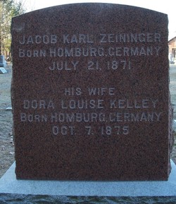 Dora Louise <I>Kelley</I> Zeininger 