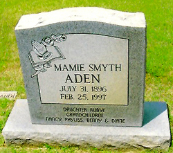 Mamie B <I>Smyth</I> Aden 