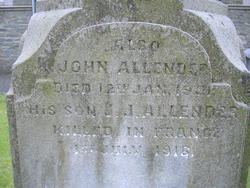 Corp John James Allender 