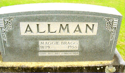 Margaret Jane “Maggie” <I>Bragg</I> Allman 