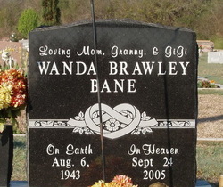 Wanda <I>Brawley</I> Bane 