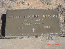SGT Willie Eugene Baccus 