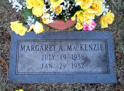 Margaret Alice Mackenzie 