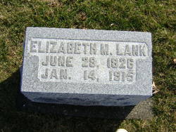 Elizabeth Maria <I>Ladd</I> Lank 