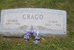 Susan Jane <I>Kinsell</I> Crago 