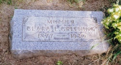 Clara L <I>Stevenson</I> Greening 