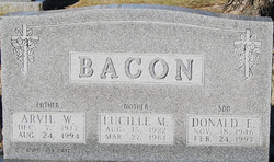 Lucille M <I>Reif</I> Bacon 