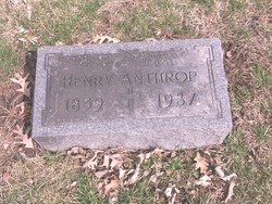 Henry Anthrop 
