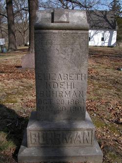 Elizabeth <I>Koehl</I> Buhrman 