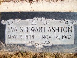 Eva <I>Stewart</I> Ashton 