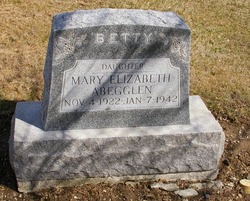 Mary Elizabeth “Betty” Abegglen 