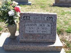 Jackson Jack Christie Jr.
