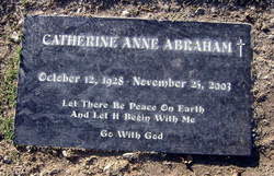 Catherine Anne Abraham 