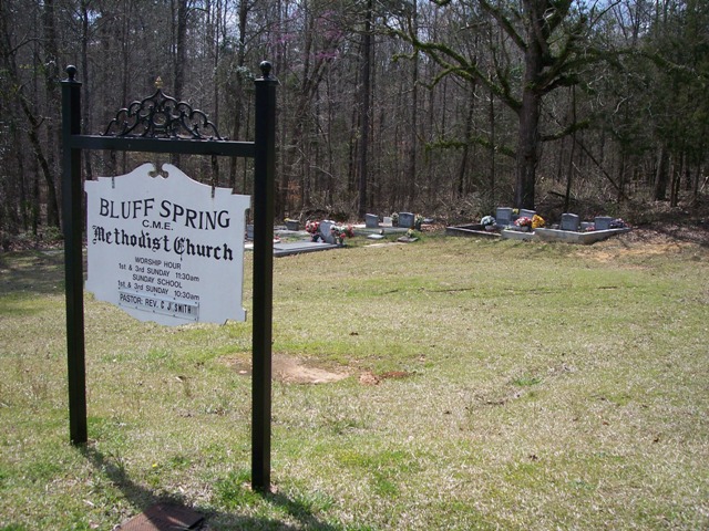 Bluff Spring CME Methodist Church Cemetery