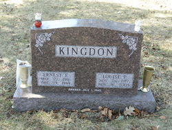 Ernest E Kingdon 