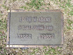Edith W. Adams 