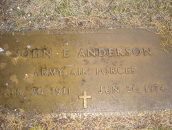 John E Anderson 
