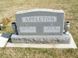 Joe William Appleton 