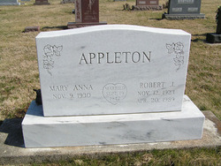 Mary Anna <I>Sailors</I> Appleton 