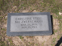 Christine <I>Zwernemann</I> Etzel 