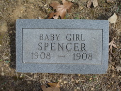Infant Daughter “Baby Girl” Spencer 