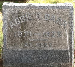 Abigail R. “Abbie” <I>Sharp</I> Barr 