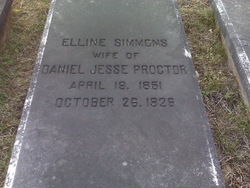 Elline <I>Simmons</I> Proctor 