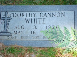 Dorthy Cannon White 