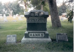 Martha E. <I>Fields</I> Hanks 