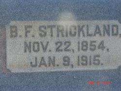 Benjamin Franklin Strickland 